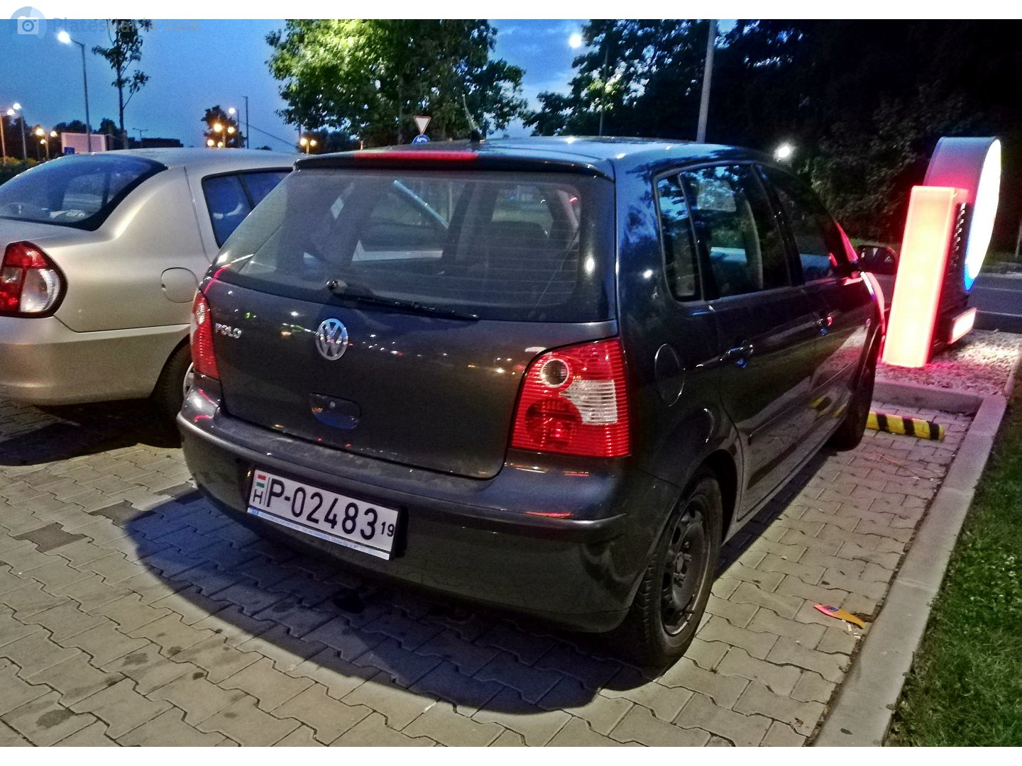 P-02483 19, Volkswagen Polo 4th gen 5-door Hatch (9N), 2001–2005