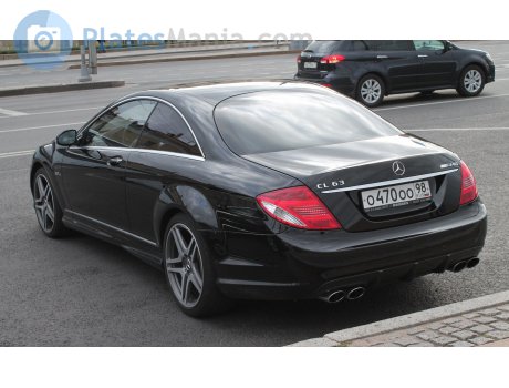 о470оо98, Mercedes-Benz CL-Klasse