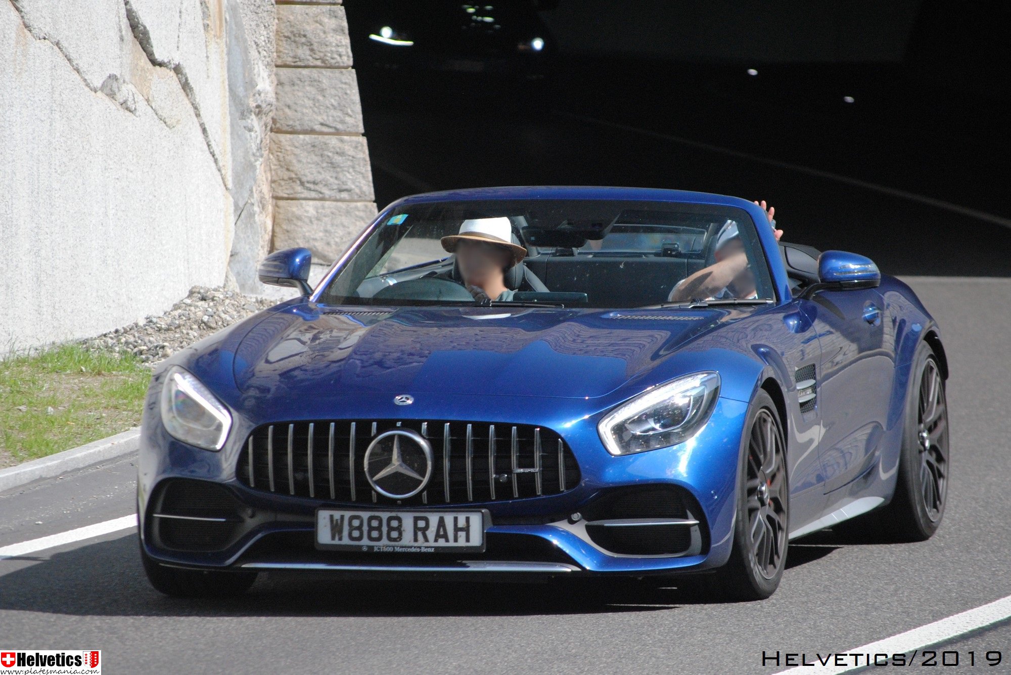 W888RAH, Mercedes-Benz AMG GT 1st gen Roadster (R190), 2016–2021