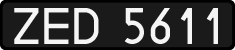 License plates of Poland, 1976 year system
