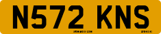 License plate of the United Kingdom, 1983 year system