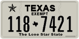 Texas, Exempt (123-4567)