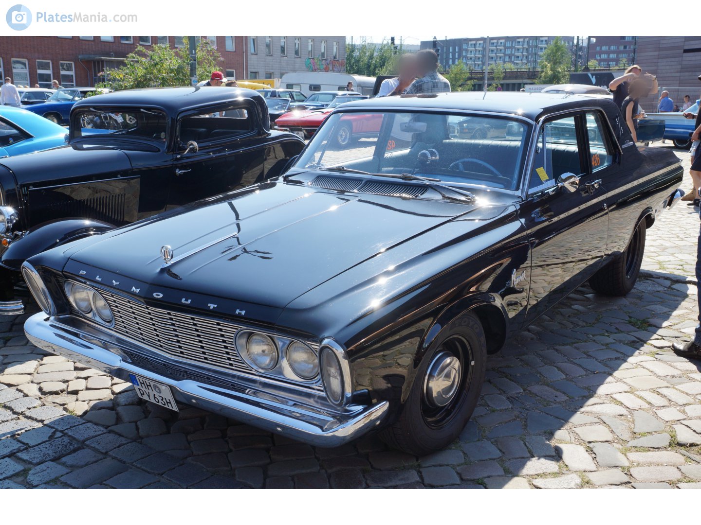 HH PY 63 H, Plymouth Belvedere 5th gen 1963 2-door Sedan (TP2; B-body), 1st facelift, 1962–1963