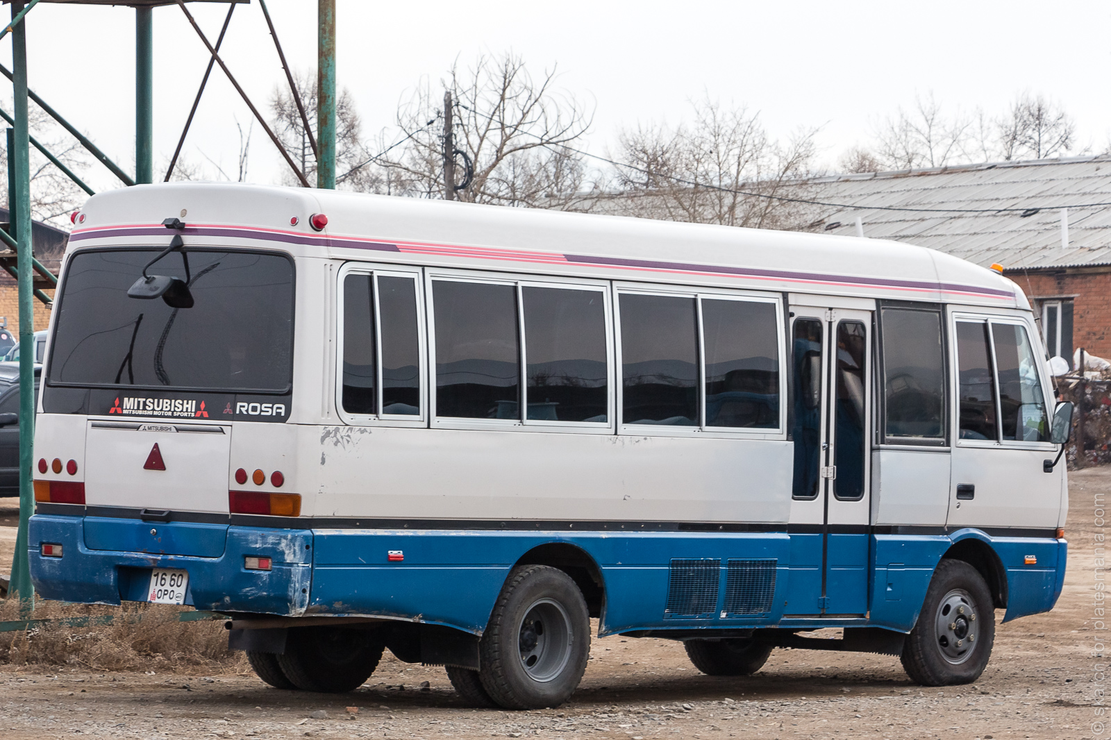 1660 ОРО, Mitsubishi Fuso Rosa 3rd gen (BE4), 1986–1997