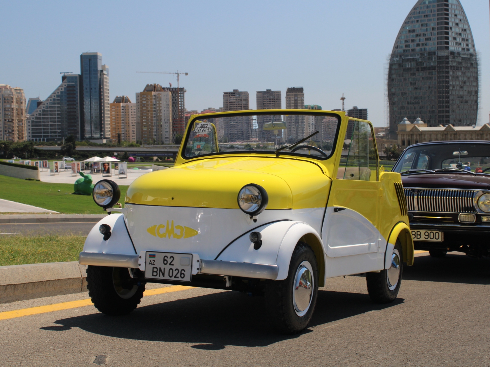 62 BN 026, License plate without vehicle 