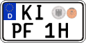 German license plate, Plates for oldtimers (type 