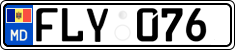 License plate of Moldova, Cars (2015)