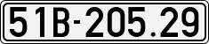 License plate of Vietnam, Cars