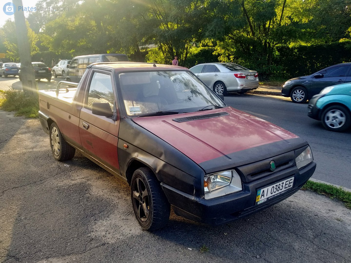 AI 0383 EE, Skoda Pickup Favorit Pickup (787), 1991–1995