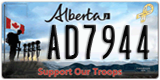 Alberta, Support our Troops (AB1234)