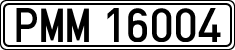 License plates of Spain, Official and military plates