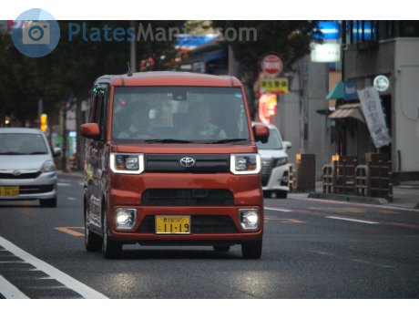 鹿児島 585 こ 1119, Toyota Pixis