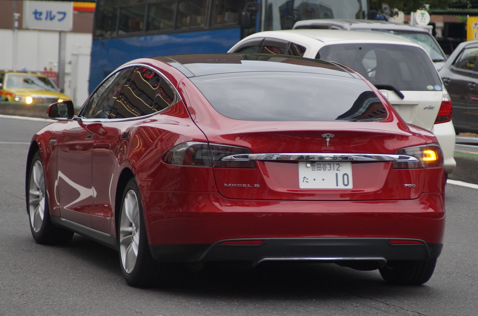 世田谷 312 た 10, Tesla Model S 1st gen (5YJS), 2012–