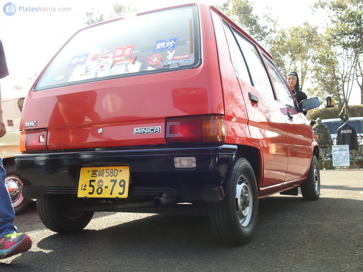 宮崎 580 は 5879, Mitsubishi Minica 5th gen 5-door Hatch (H11A), 1984–1989