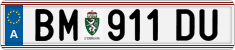 License plate of Austria, Regular plates
