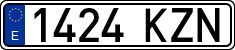 License plates of Spain, Ordinary (2000)