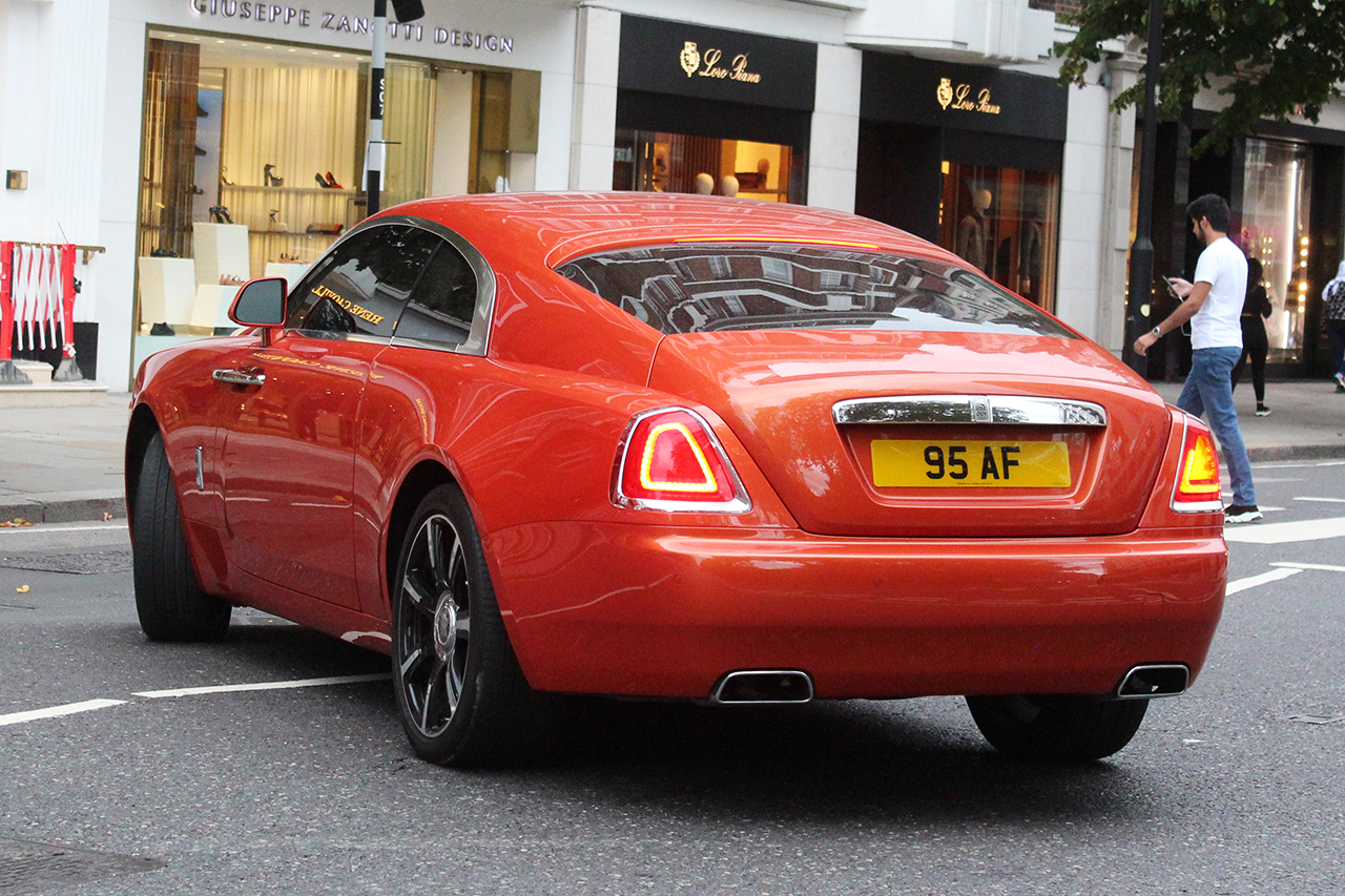 95AF, Rolls-Royce Wraith 2nd gen (RR5), 2013–2023