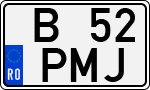 License plate of Romania, Regular plates