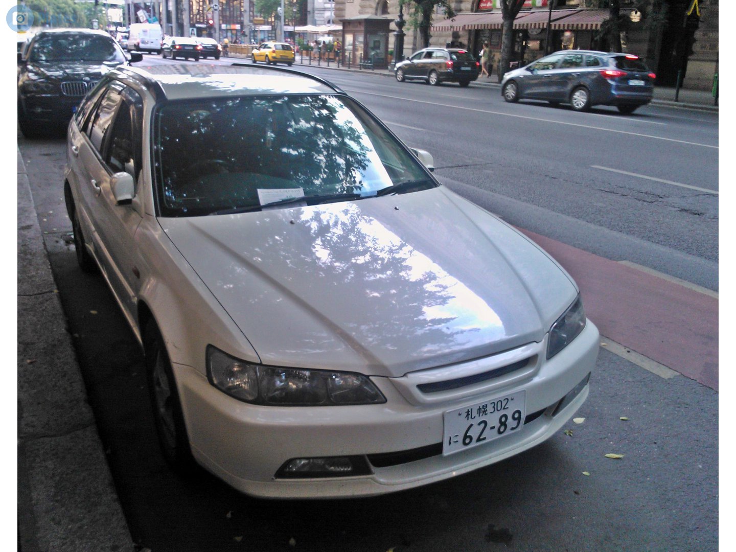 札幌 302 に 6289, Honda Accord 6th gen Wagon (CF/CH/CL; JP-market), 1997–2002