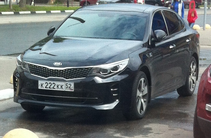 к 222 кк 52, Kia Optima 4th gen Sedan (JF), 2015–2020