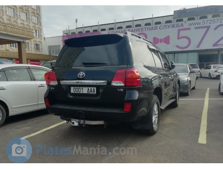 0001 ДАА, Toyota Land Cruiser