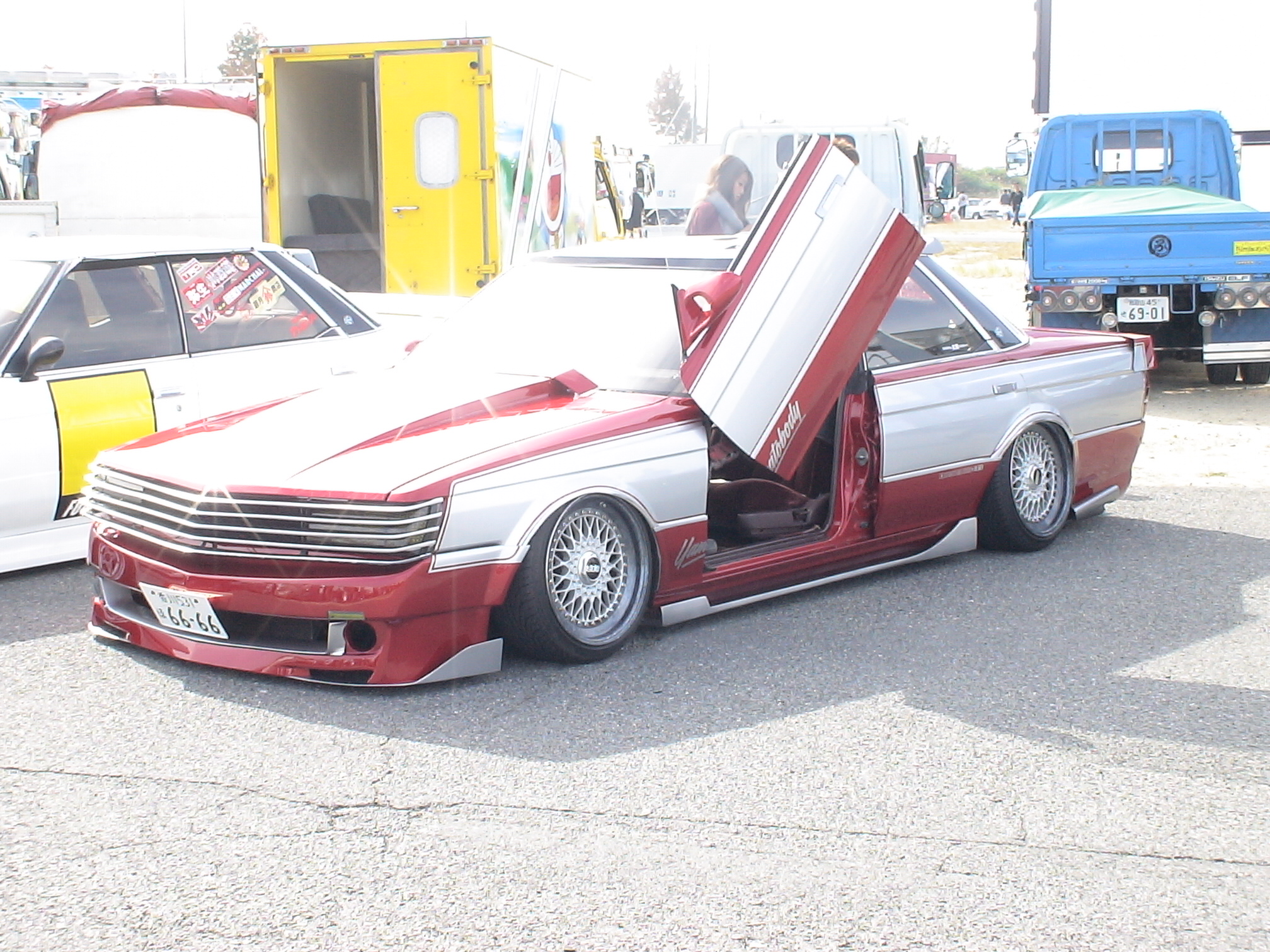香川 531 ほ 6666, Toyota Mark II 5th gen Hardtop (X70), 1984–1988