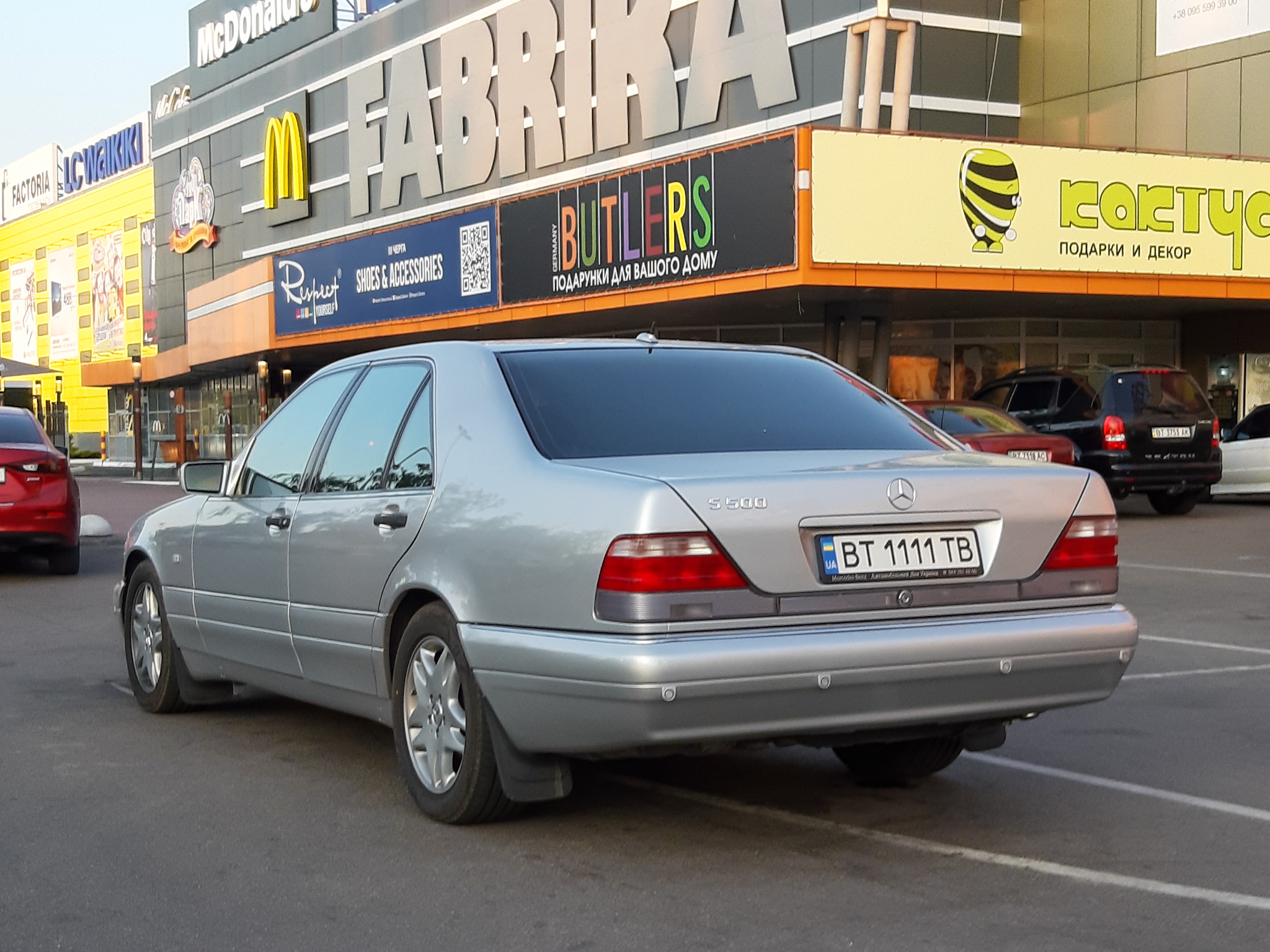 BT 1111 TB, Mercedes-Benz S-Klasse 5th gen Sedan (W140/V140), 1991–1998