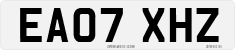 License plate of the United Kingdom, 2001 year system