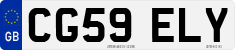 License plate of the United Kingdom, 2001 year system