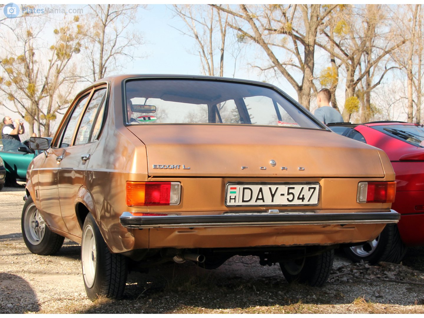 DAY-547, Ford Escort 2nd gen 4-door Sedan (AFR), 1974–1980