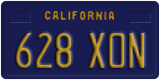 California, Passenger (123 ABC)