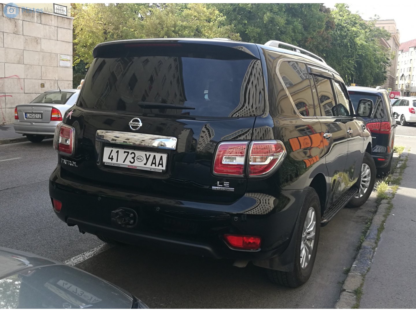 4173 УАА, Nissan Patrol 6th gen (Y62), 1st facelift, 2014–2019