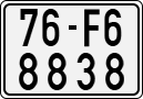 License plate of Vietnam, Motorcycles