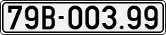 License plate of Vietnam, Cars