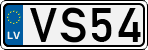 License plate of Latvia, Regular car plates