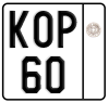 License plate of Greece, Motorcycles
