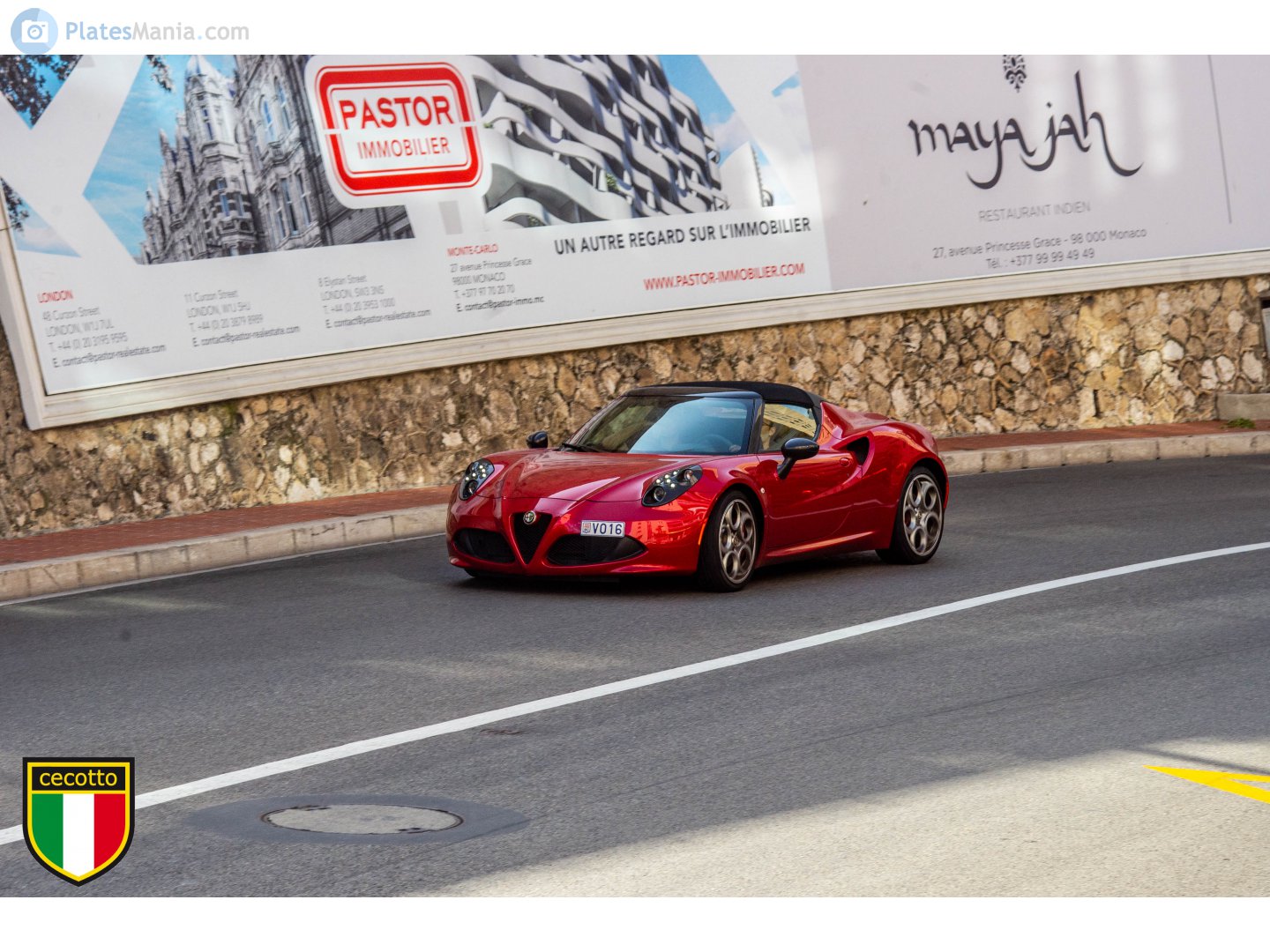 V016, Alfa Romeo 4C 1st gen Spider (960), 2015–2019