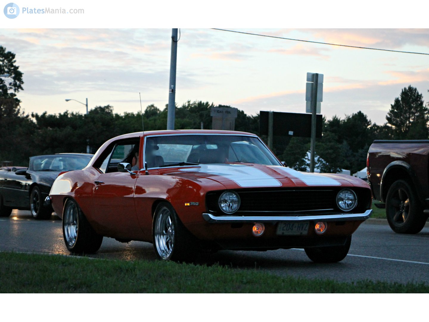 204-HVZ, Chevrolet Camaro 1st gen 1969 Hardtop Coupé (F I), facelift, 1968–1969