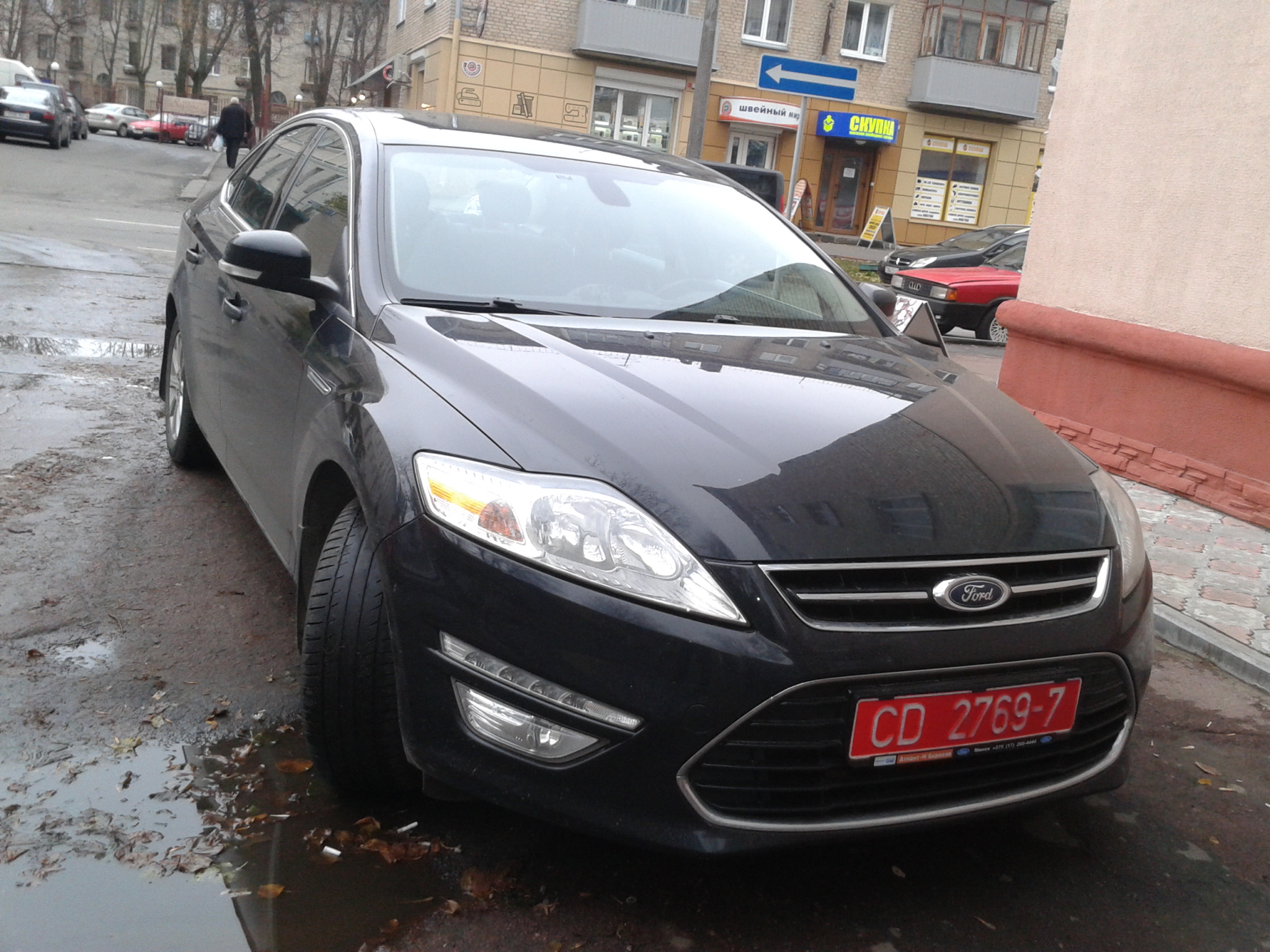 CD 2769-7, Ford Mondeo 3rd gen Sedan/Liftback (Mk4; CD345), facelift, 2010–2014