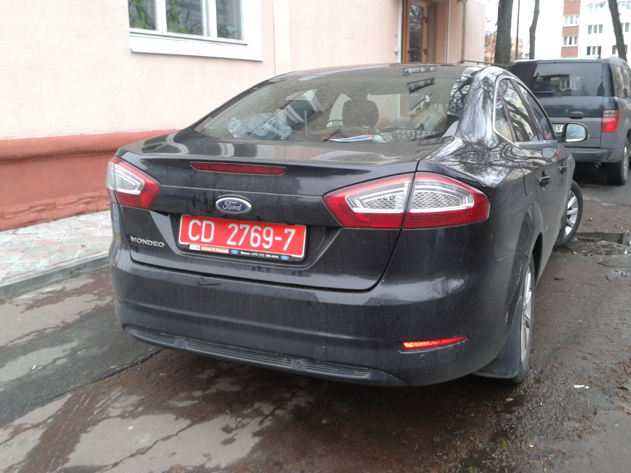 CD 2769-7, Ford Mondeo 3rd gen Sedan/Liftback (Mk4; CD345), facelift, 2010–2014