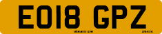 License plate of the United Kingdom, 2001 year system