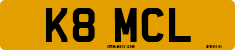 License plate of the United Kingdom, 1983 year system