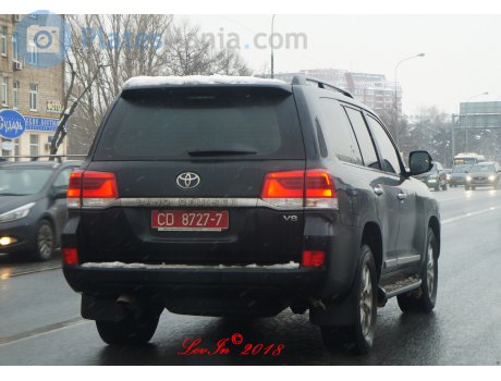 CD 8727-7, Toyota Land Cruiser