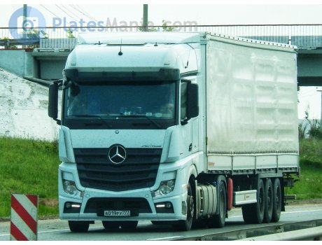 а019ру777, Mercedes-Benz Actros