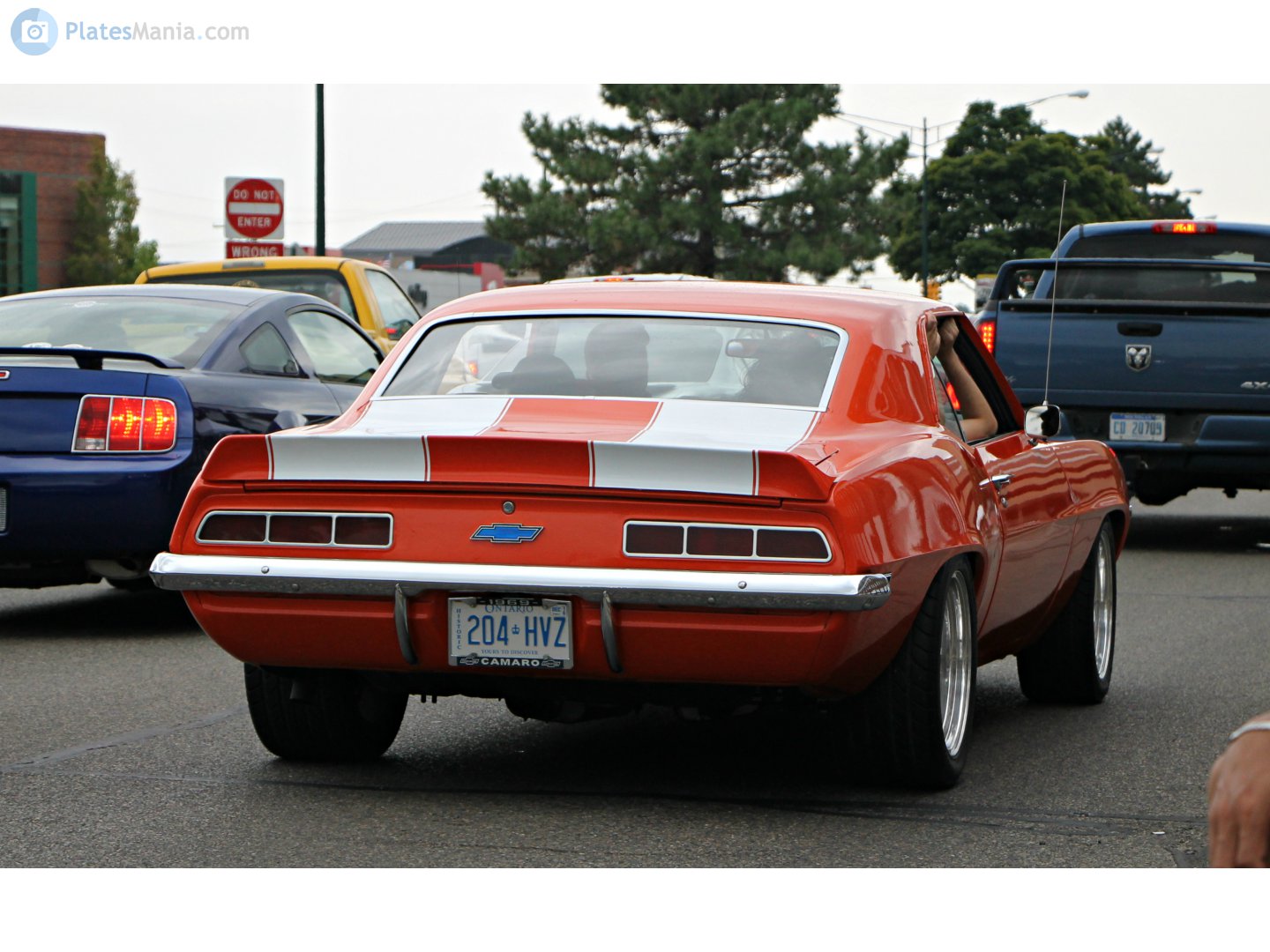 204-HVZ, Chevrolet Camaro 1st gen 1969 Hardtop Coupé (F I), facelift, 1968–1969