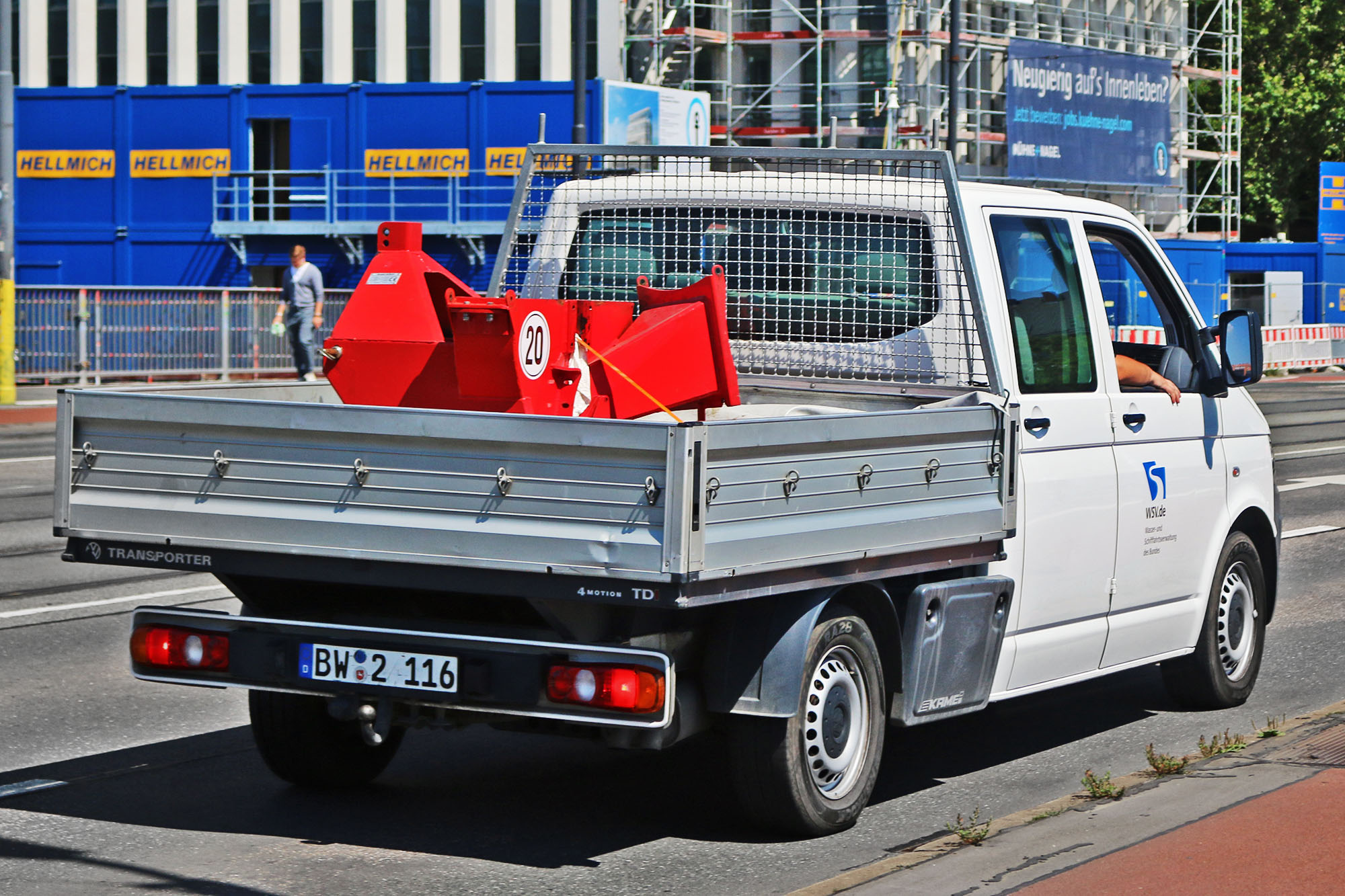 BW 2 116, Volkswagen Transporter 5th gen Van (T5) (7E/7H), facelift, 2009–2015