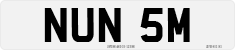 License plate of the United Kingdom, 1963 year system