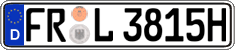 German license plate, Plates for oldtimers (type 