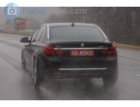 CD 8703-7, BMW 7 Series