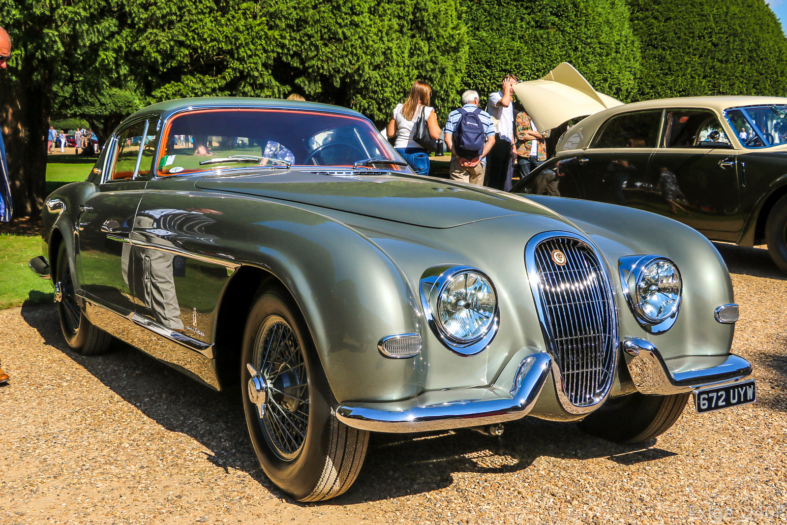 672UYW, Jaguar XK120 